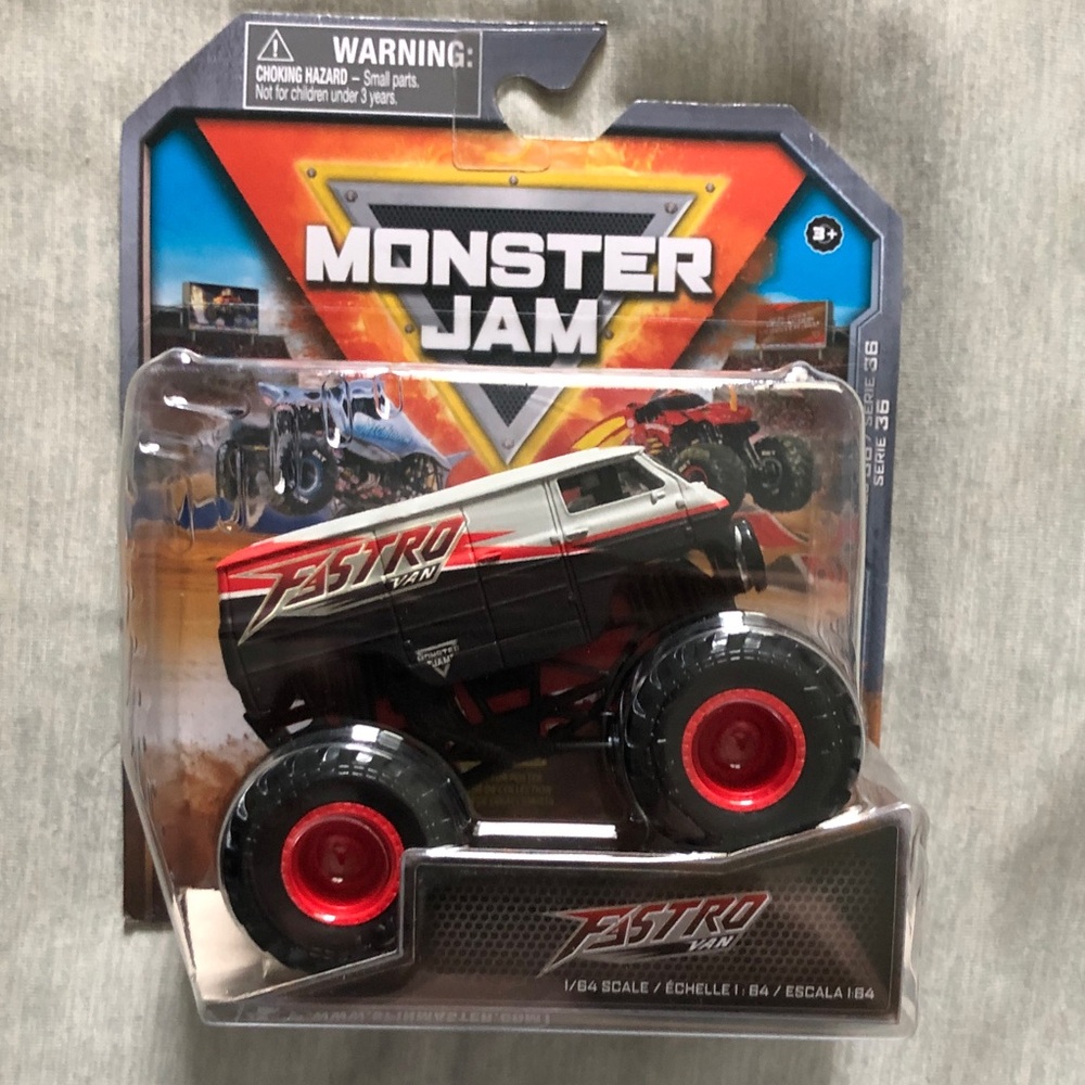 Fastro Van Red and Black Toy Truck